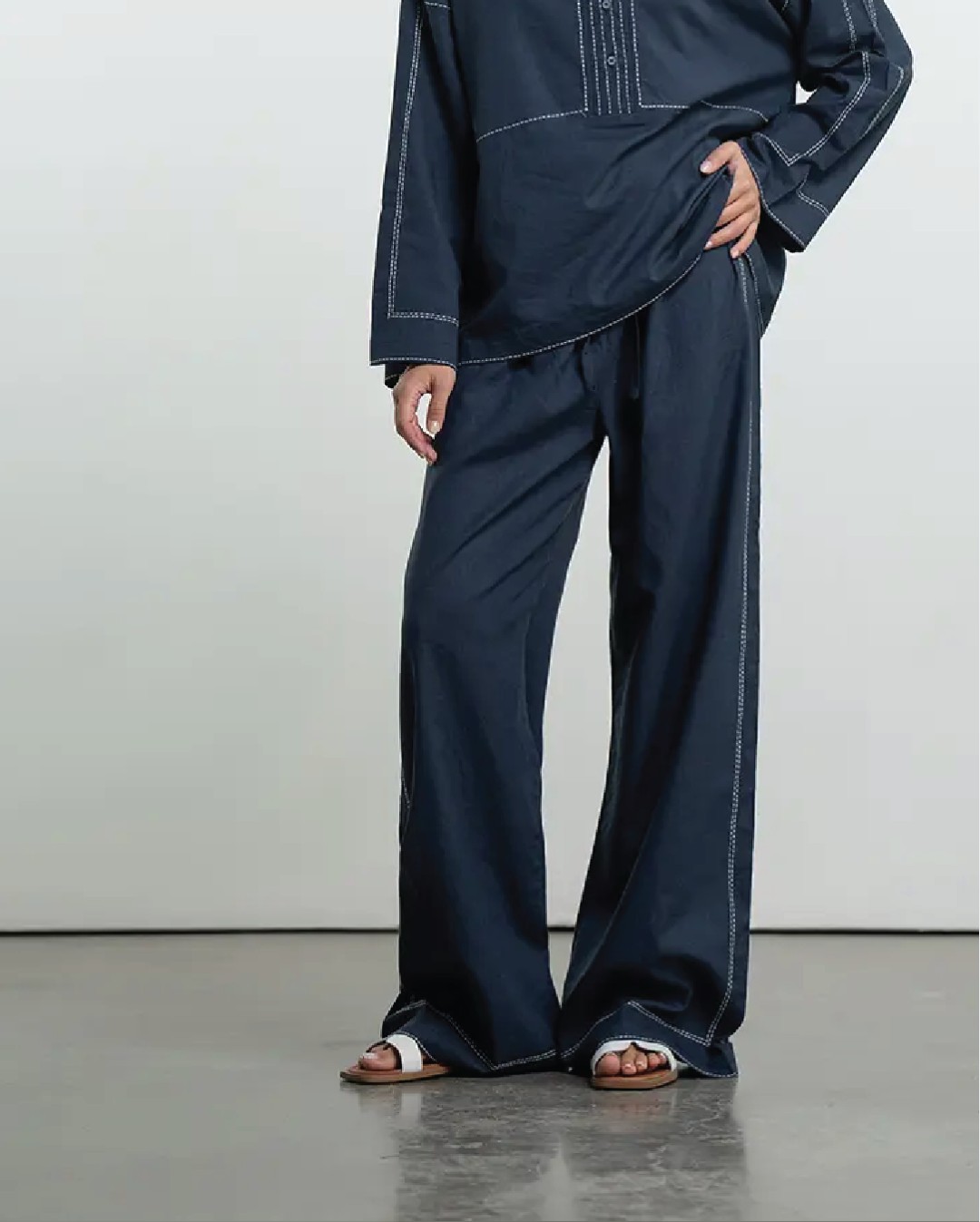 شلوار زنانه بلونیل کد B247193N
