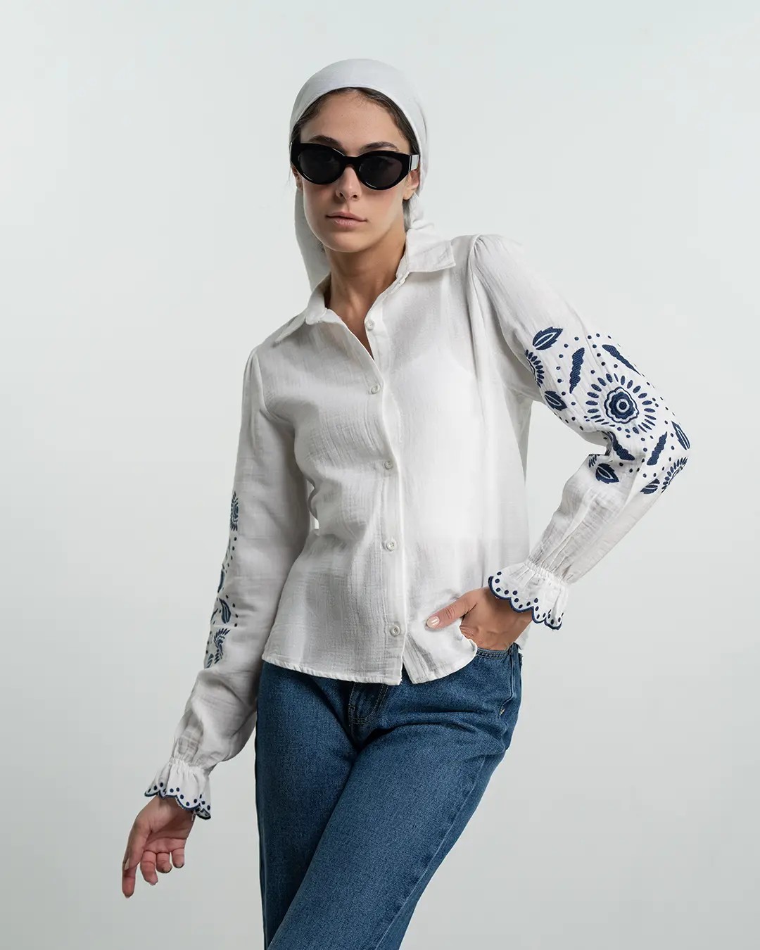 شومیز زنانه بلونیل کد B284896N