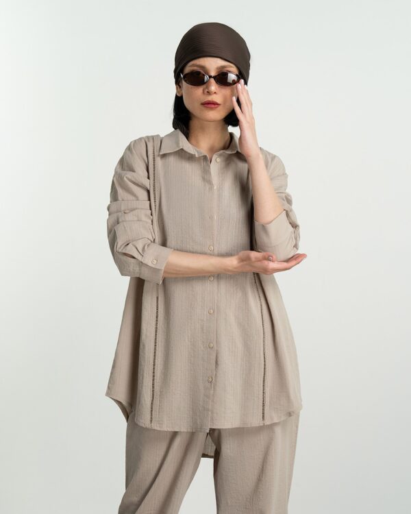 مانتو شومیزی زنانه بلونیل کد B25025182N
