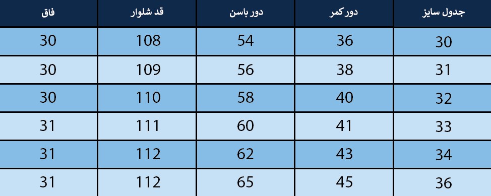 شلوار مردانه بلونیل کد B9945120N