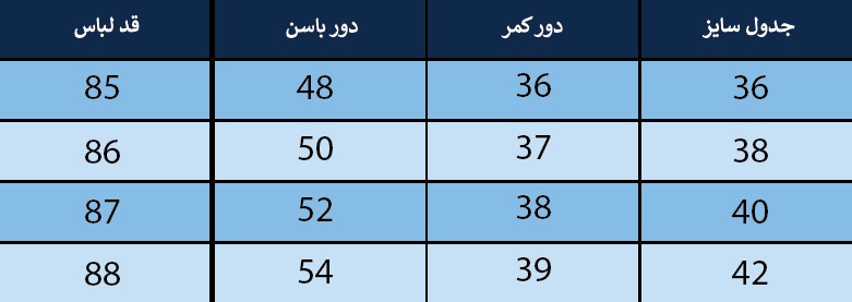 دامن زنانه بلونیل کد B1966308N